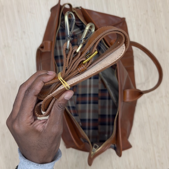 Pampora Leather - ON THE MOVE LEATHER DUFFLE BAG - Picture 3 of 8